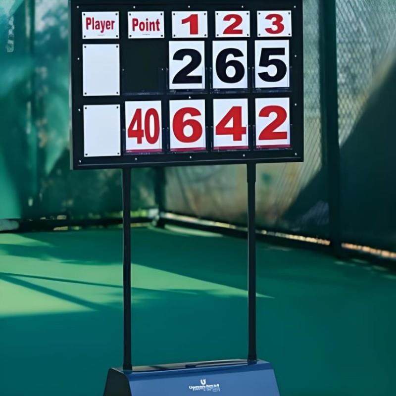 篮球足球赛记分牌计分架移动立式手拨计数积分比分翻分红色数字