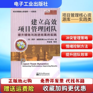 【正版图书】建立高效项目管理团队提升绩效与改进结果的实践莉萨迪图里奥LisaDiTullio著李金海译978712114
