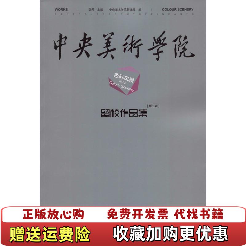 【正版图书】现货中央美术学院留校作品集第二辑NO22色彩风景Colour scenery袁元主编978722908156