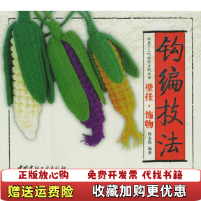 【正版图书】钩编技法壁挂饰物教您手工巧制作系列丛书A332KD陈金霞 编中国建材工业出版社9787801597892
