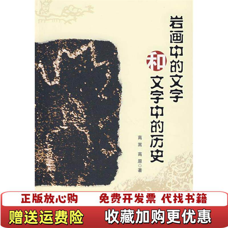 【正版图书】岩画中的文字和文字中的历史高嵩高原著宁夏人民出版社9787227035954