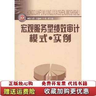 【正版图书】宏观服务型绩效审计模式 实例谢力群 编中国时代经济出版社9787802216792