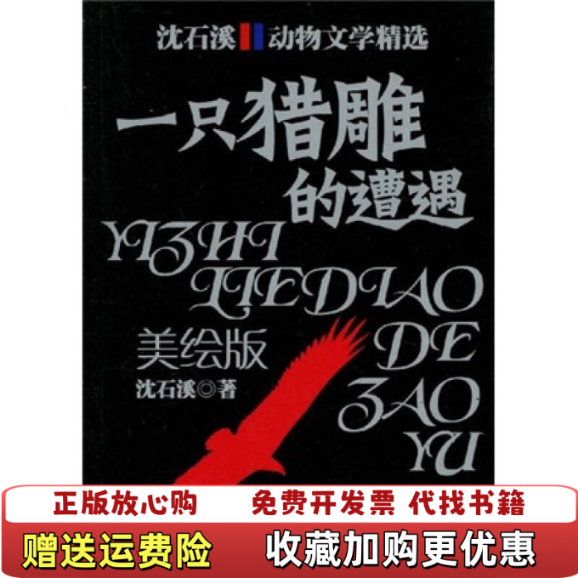 【正版图书】沈石溪动物文学精选一只猎雕的遭遇美绘版沈石溪9787500789666沈石溪中国少年儿童出版社9787500