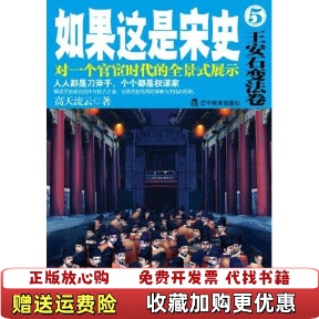 【正版图书】如果这是宋史5王安石变法卷高天流云著辽宁教育出版社9787538294453