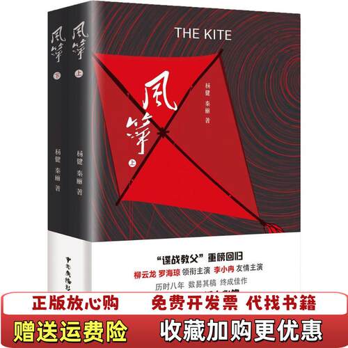 【正版图书】风筝下杨健秦丽中国广播影视出版社9787504380661