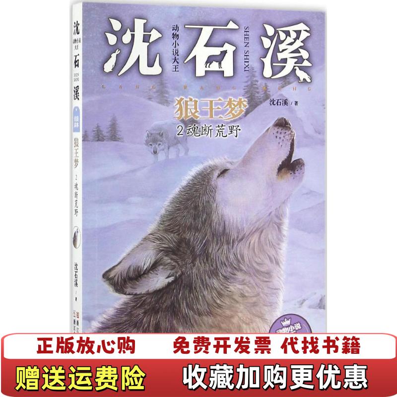 【正版图书】动物小说大王沈石溪狼王梦2魂断荒野沈石溪  著浙江少年儿童出版社9787534291067