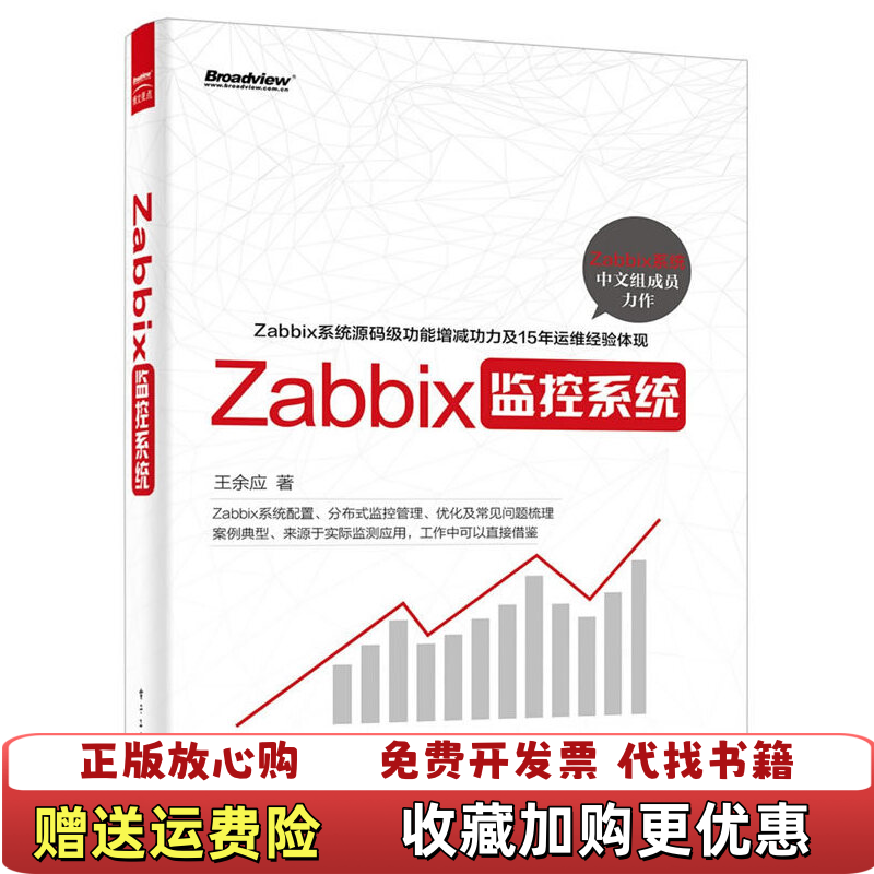 【正版图书】Zabbix监控系统王余应  著电子工业出版社9787121256820