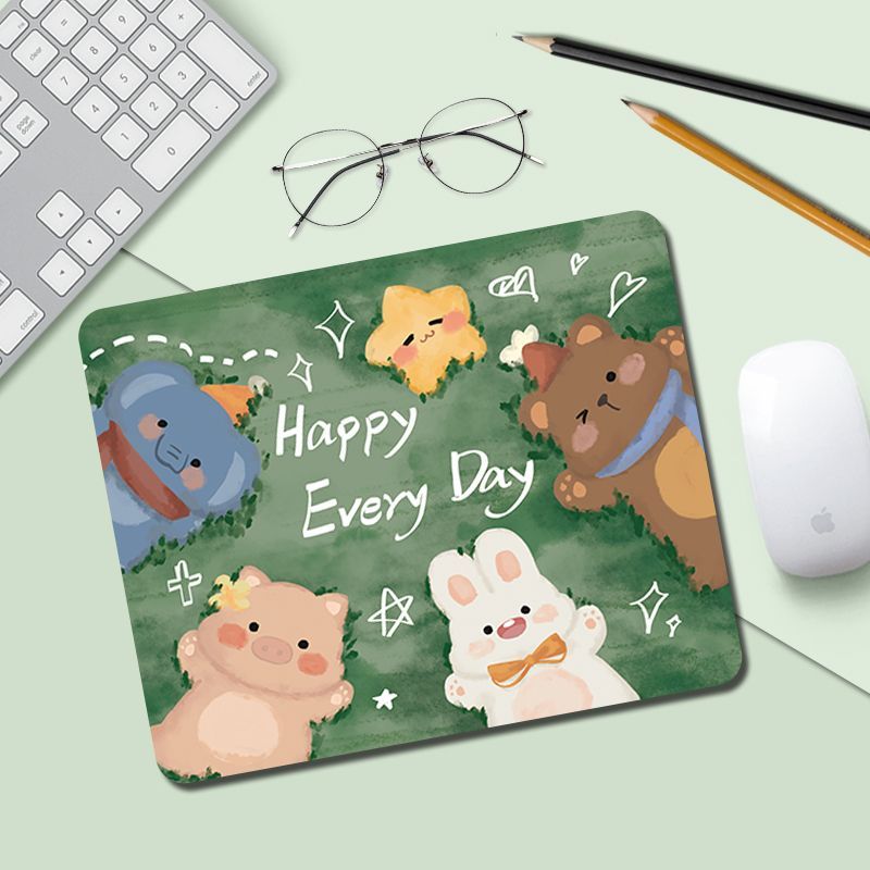 草地卡通创意可爱鼠标垫办公防滑