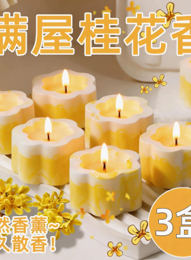 无烟香薰蜡烛持久留香安神助眠