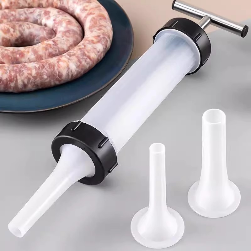 手工灌香肠器自制灌腊肠工具手动灌肠机家用小型罐装香肠的机器