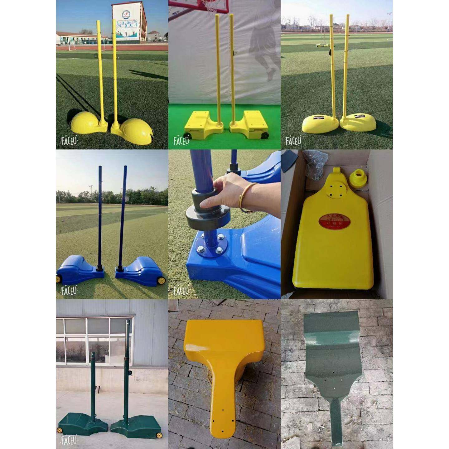 sc-30室内羽毛球柱户外运动器可移动羽毛球网架