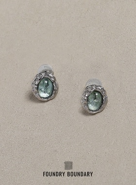 FOUNDRY BOUNDARY冰湖耳钉