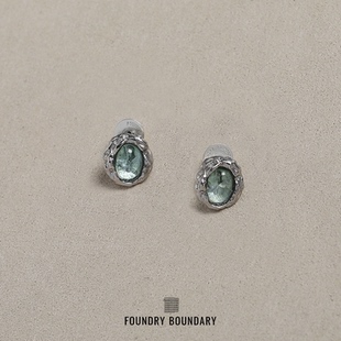 FOUNDRY BOUNDARY冰湖耳钉