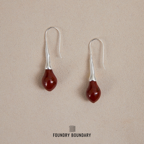 FOUNDRYBOUNDARY石榴珠耳坠
