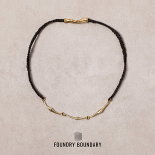FOUNDRY BOUNDARY纺锤项链