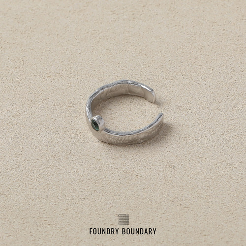FOUNDRYBOUNDARY树纹mini戒指