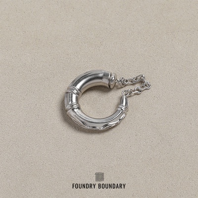 FOUNDRYBOUNDARY925银戒指