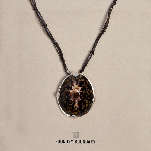 FOUNDRYBOUNDARY笠螺项链