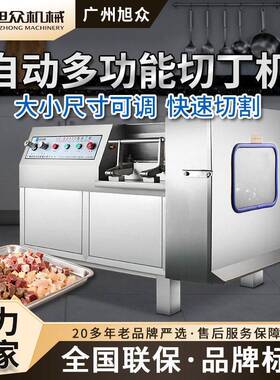 多功能商用切丁机全自动肉类切片切丝切丁切丝切丁机不锈钢切丁机