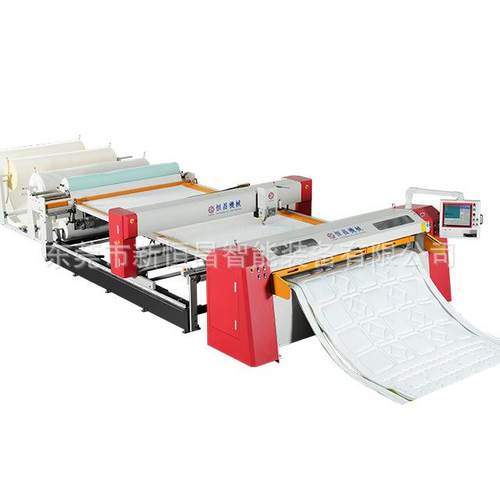 全自动间花机电脑精准单头单线间棉机床垫缝制设备