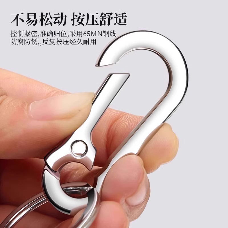 钥匙圈环不锈钢扁圈平圈铁圈