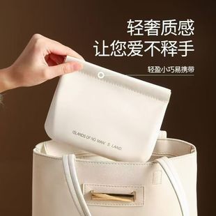 杂物小包 迷你收纳袋钥匙随身零钱包收纳化妆品弹片印花口红便携式