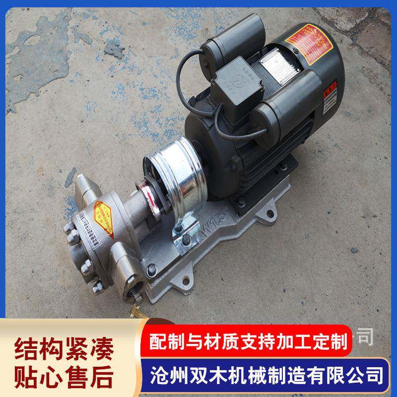 供应高温泵合金轮渣油泵不锈钢动植物油毛油泵价格厂家直发现货