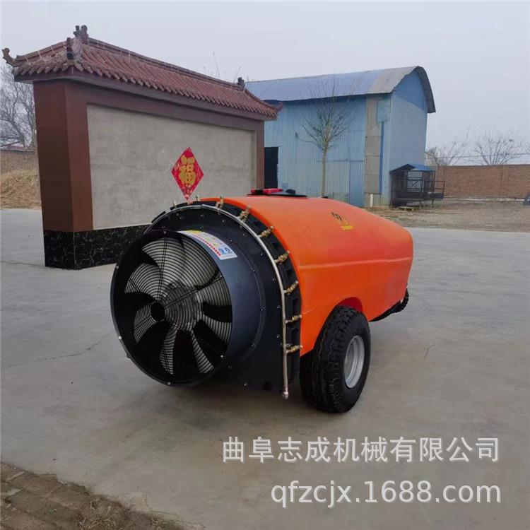 果园风送式打机压喷雾器四轮拖拉机牵引式打车