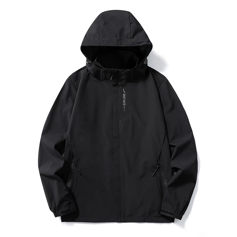 冲锋衣外套男春秋款美式户