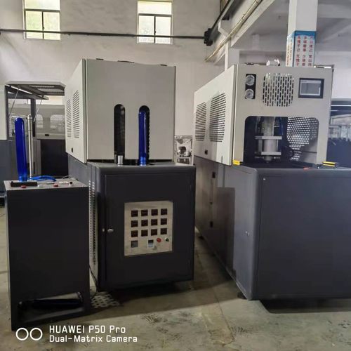 五加仑pet纯净水桶吹瓶机 透明塑料桶20升半自动生产设备