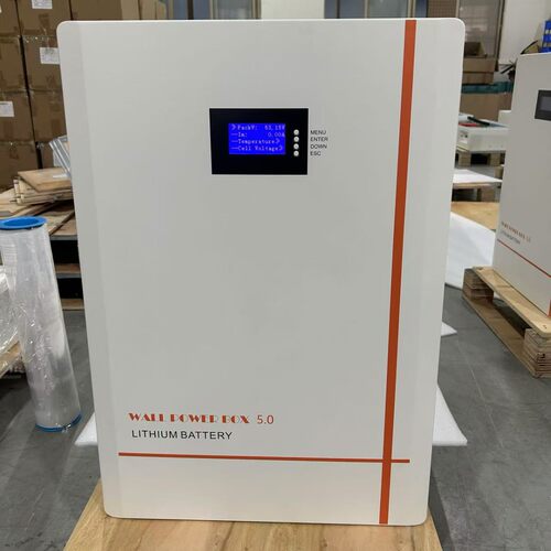 KH科恒锂电池壁挂式家庭光伏储能5度电磷酸铁锂电池51.2V100AH