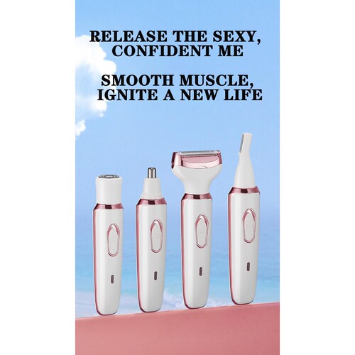 Four in one shaving machine female shaving machine USB cha r
