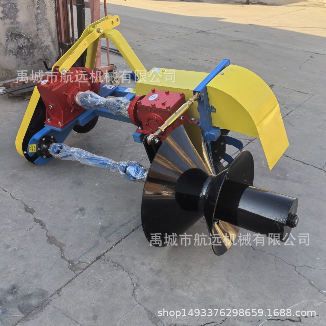 加重型双齿轮箱的筑埂机厂家 水稻田边埂打埂机 梯田双边筑埂机