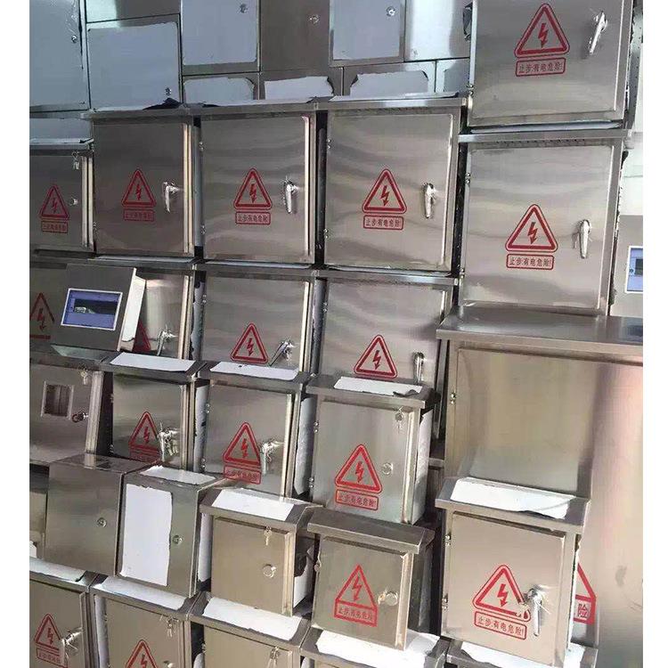 供应不锈钢配电箱电表箱配电箱综合按扭箱来图定做灭火器箱