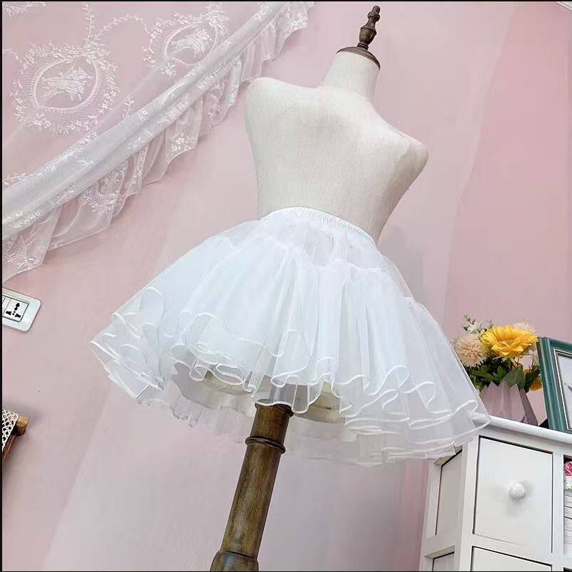 lolita裙撑四层暴力日常裙洛丽塔暴力裙撑洛丽塔