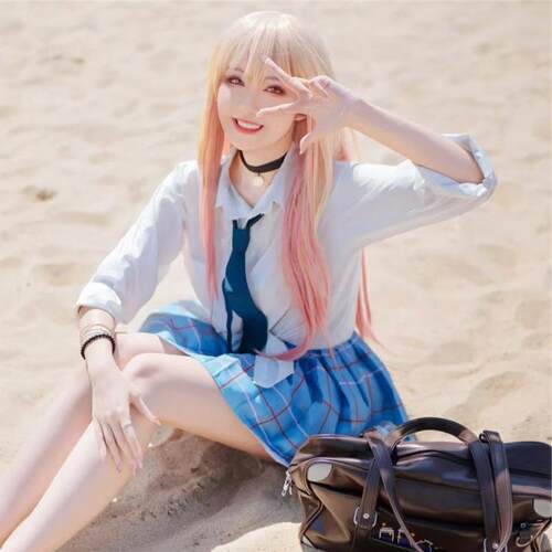 更衣人偶坠入爱河动漫喜多川海梦五条新菜cosplay校服制服