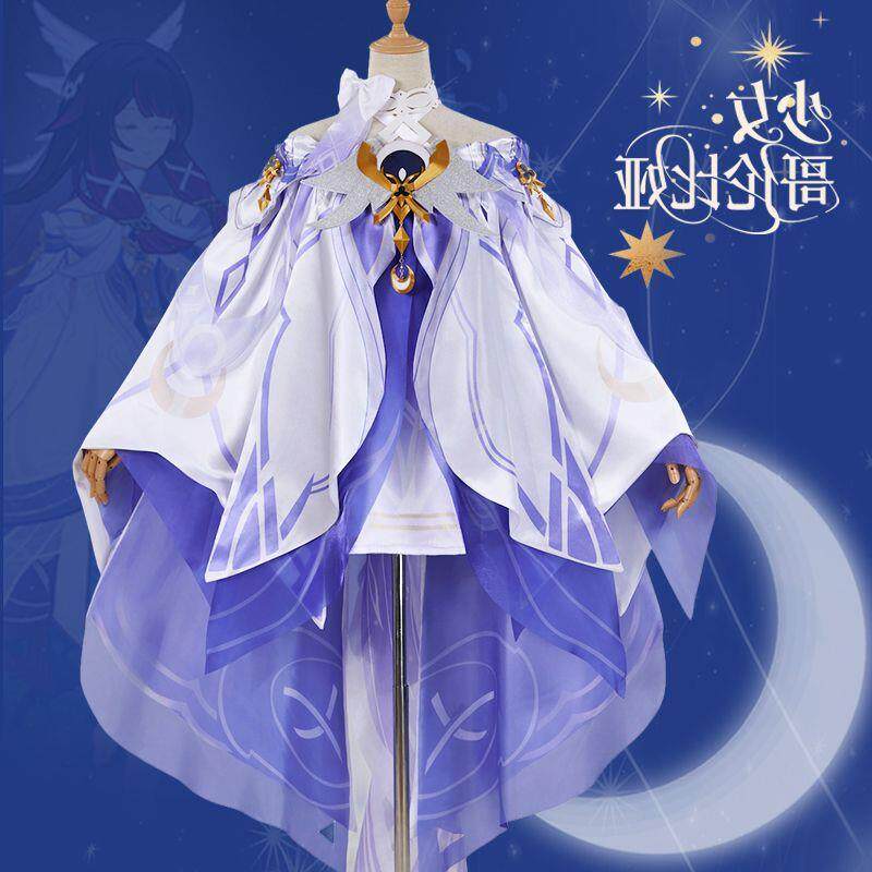 原神cos服月之少女哥伦比娅cosplay游戏动漫服装全套