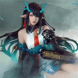 全套 古风服装 明日方舟cos服Dusk夕cos服二次元 cosplay动漫套装