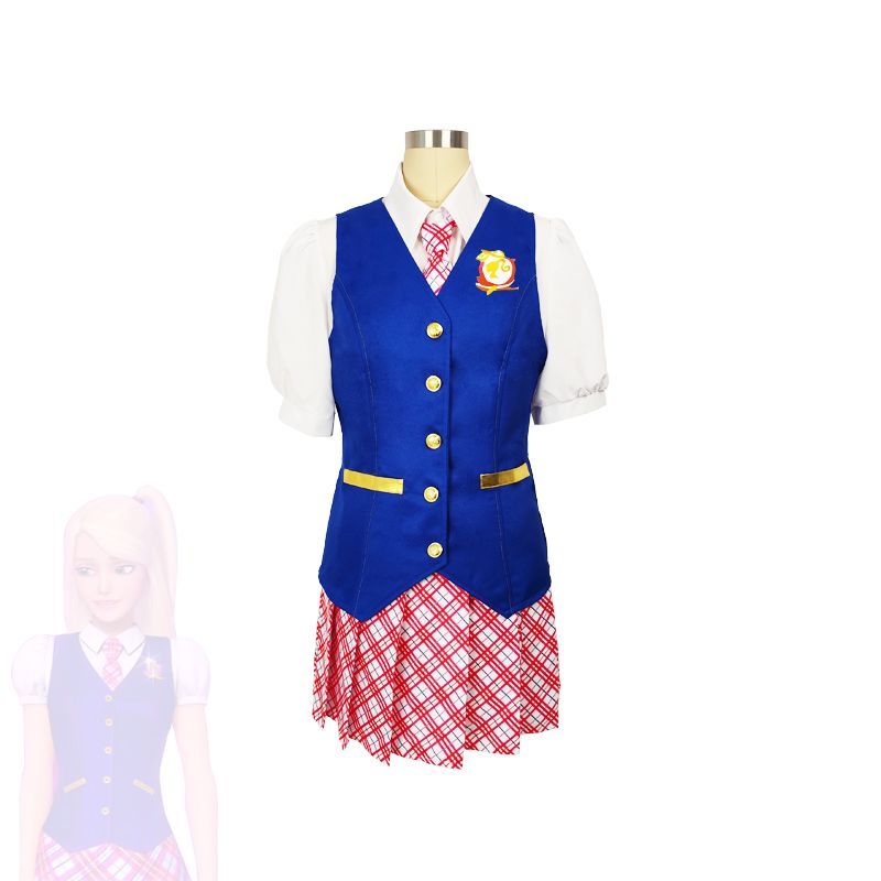 公主学院校服德兰西连衣裙万圣节cos服cosplay舞台表演服校服