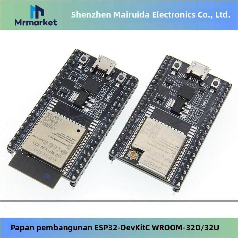 ESP32-DevKitC开发板搭载WROOM-32D/WROOM-32U 模块单片机开发板