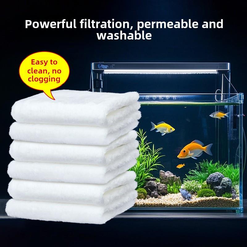 鱼缸过滤棉魔毯，高渗透性，不堵塞，可洗特殊材料滴流箱周转箱出