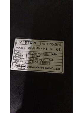 斗山伺服驱动器 300419-00035B DVSC-TM-14E-01