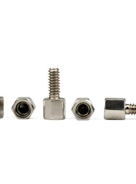 电脑PC显示器显卡VGA/DVI螺柱4-40螺纹DB-9P串口RS232接头vga螺丝