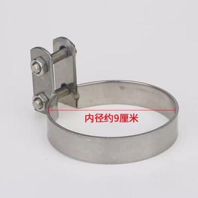 85型不锈钢抱箍紧箍圈压水井配件手动手摇井头井箍井圈家用