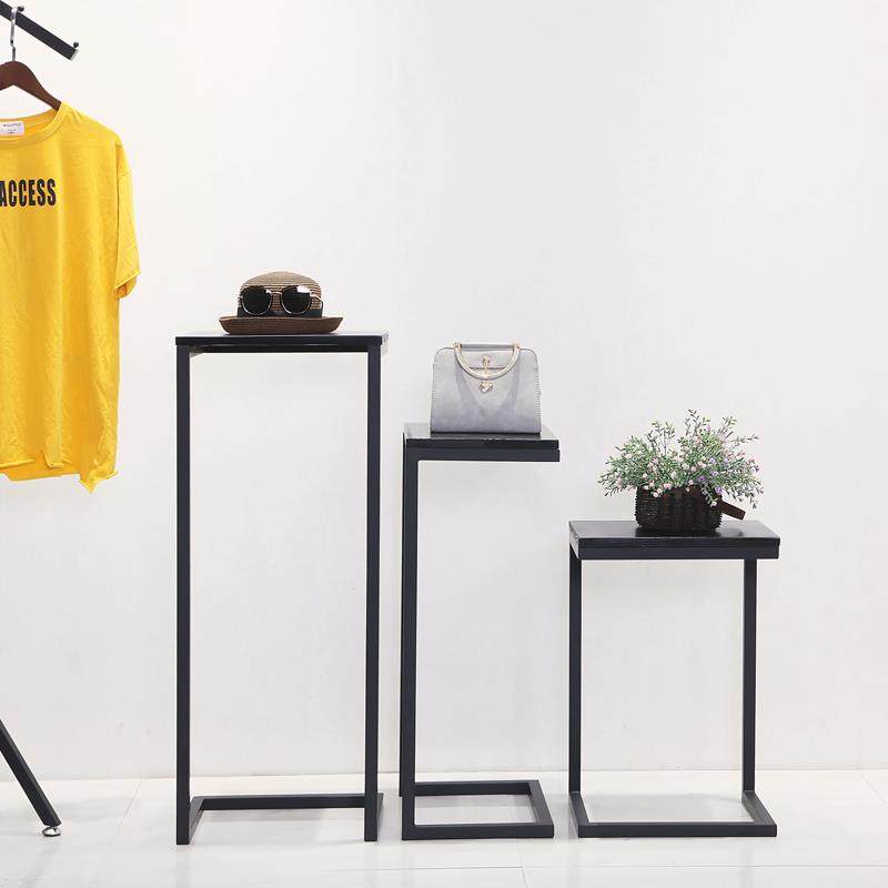 铁艺展示架包包架橱窗设计摆设置物柜架包邮复古服装店鞋帽流水台