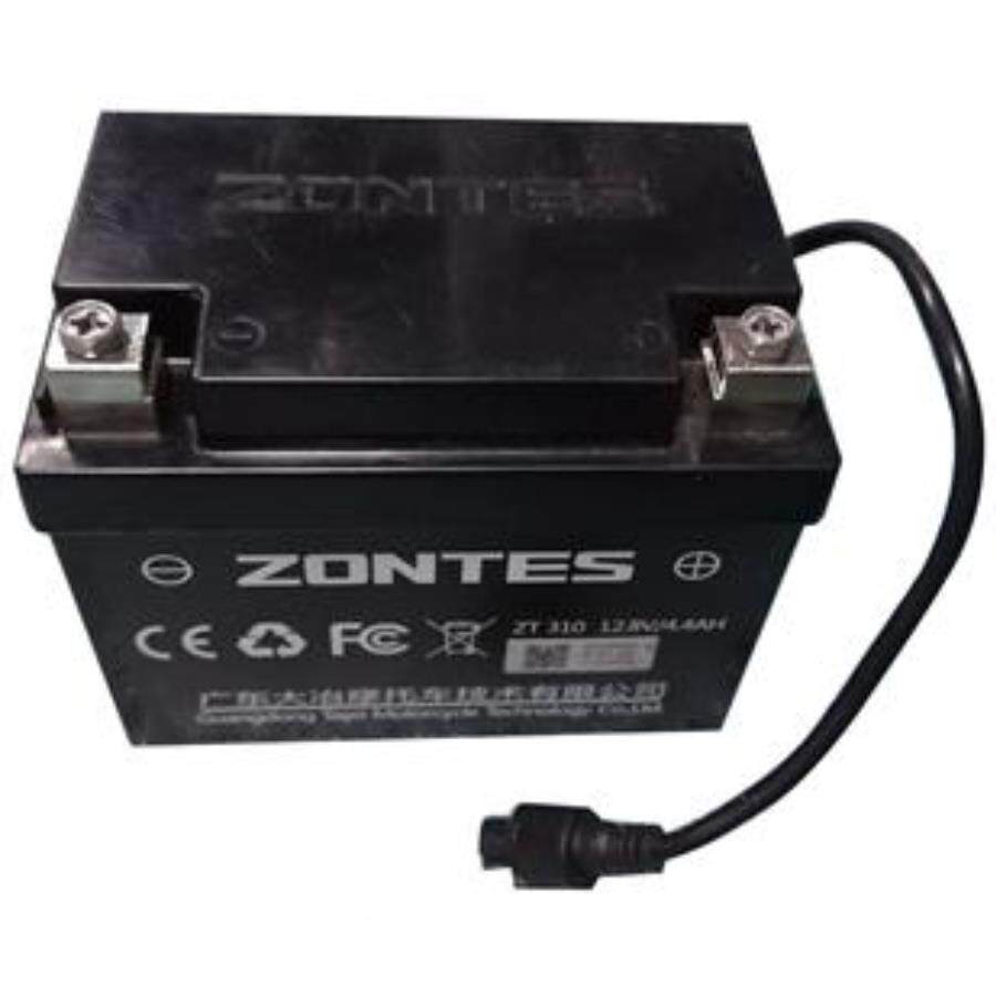 升仕ZT250 ZT310X/T/R/V启动锂电池胶体蓄电池12v伏电瓶通用原装