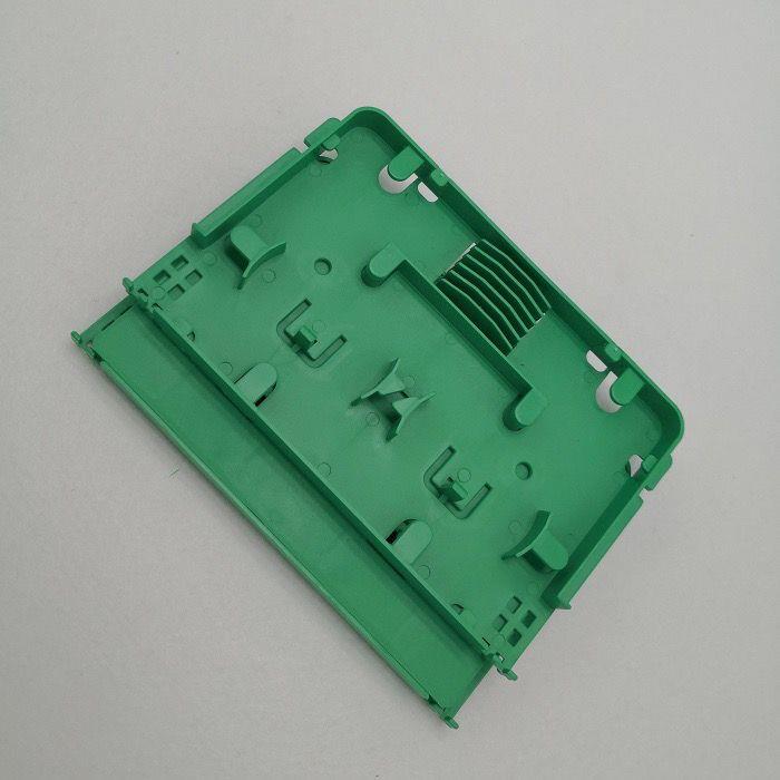 厂家直销 电信绿色直熔盘 6芯光纤熔纤盘 交接箱专用熔纤盘