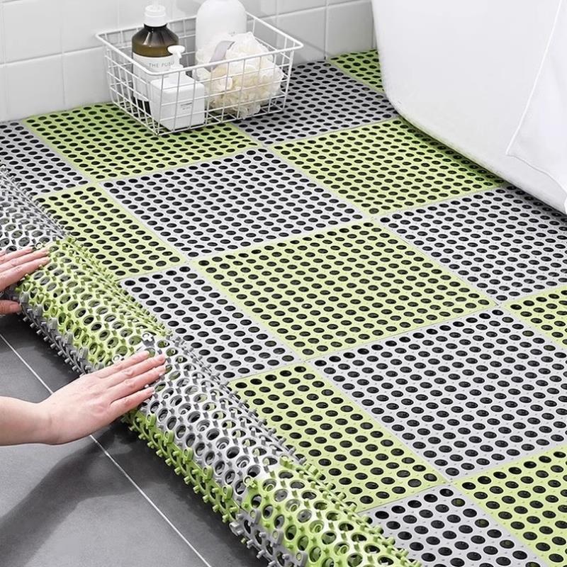 浴室防滑垫地垫卫生间垫子淋浴沐浴厕所洗澡镂空隔水全铺地贴防水
