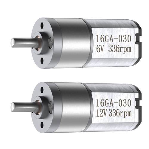 16GA-030微型直流减速电机6V12V可调速正反 转智能门锁小电机马达