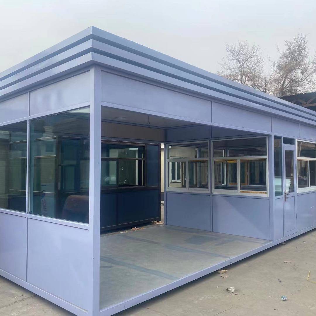 工厂地岗亭图片收费亭结构图岗亭价格停车场安全岛岗亭值班室岗亭